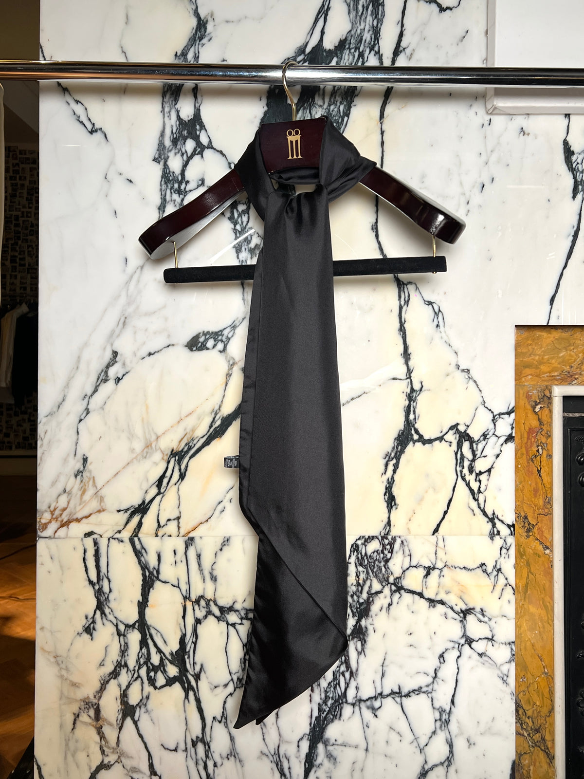 Scala Tubular Scarf Accessories Black