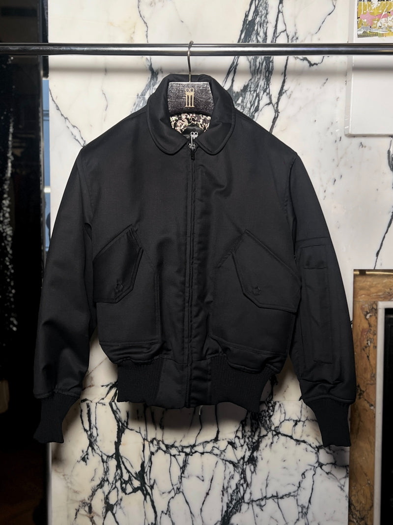 Iceman Bomber Jacket Men Black