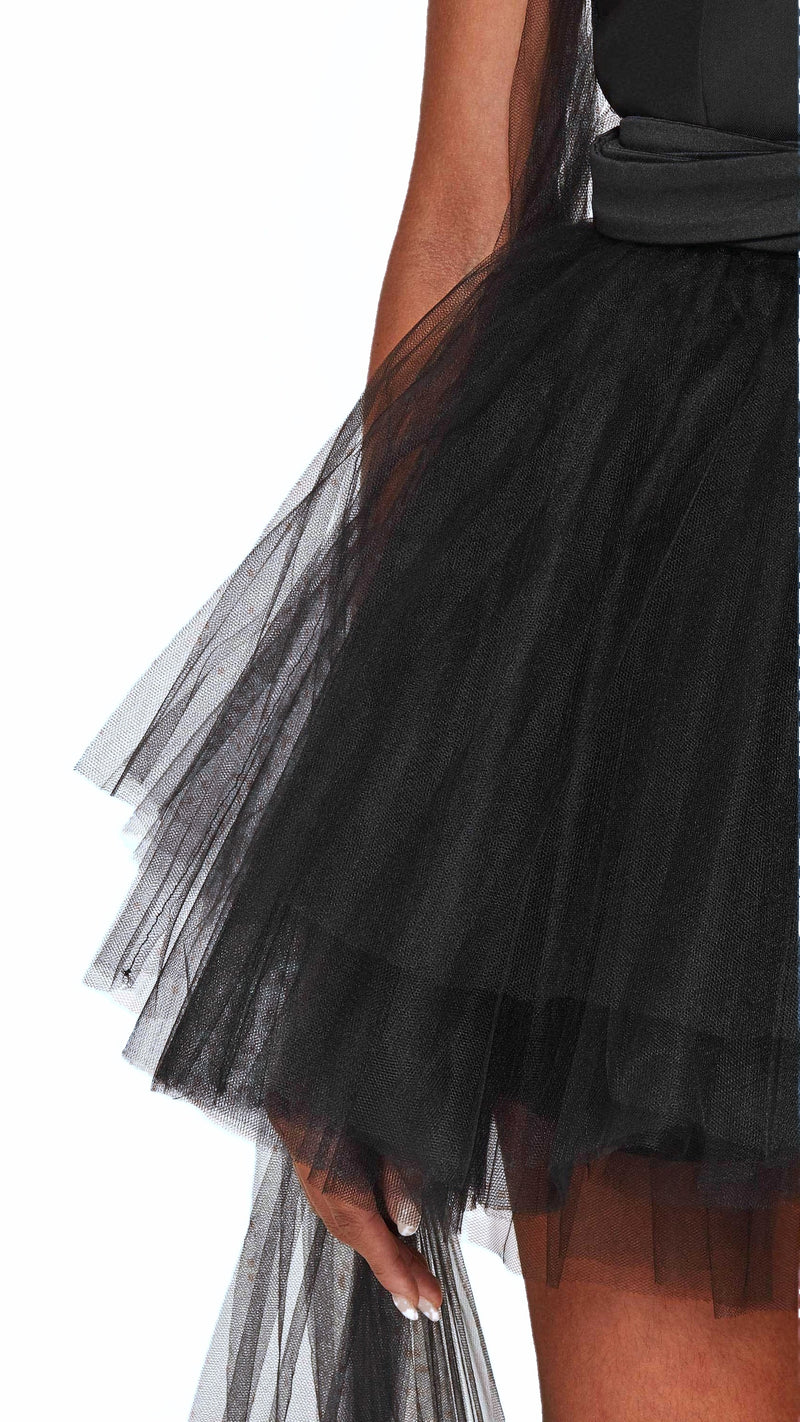 Alexandra Cocktail Dress Women Black, detail – POAN