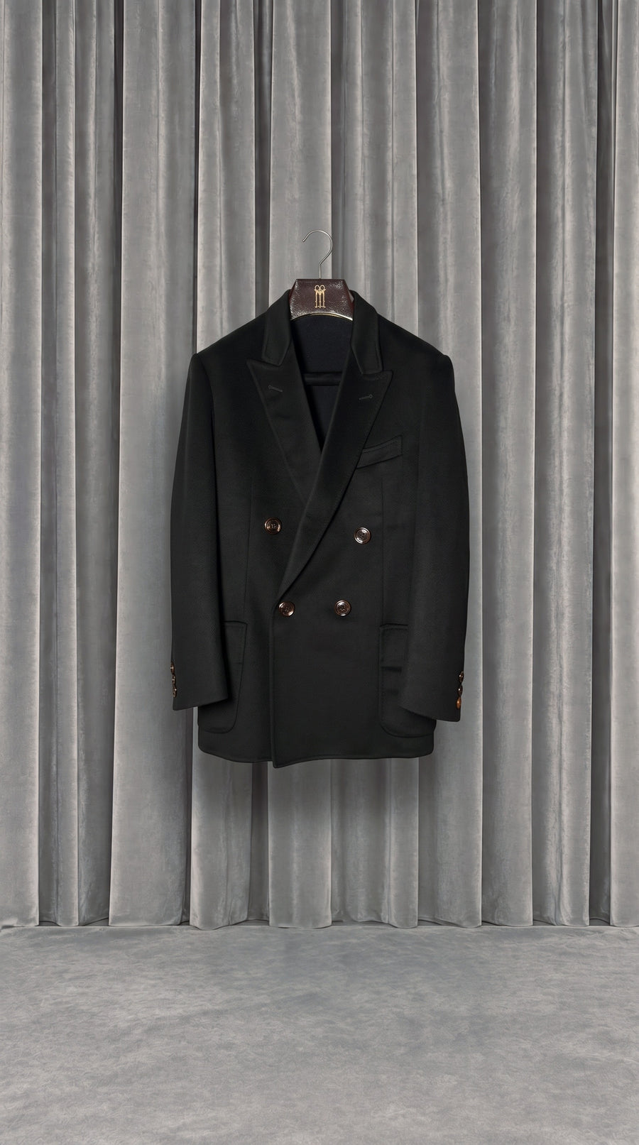 Babbo Double Cashmere Jacket Black – product