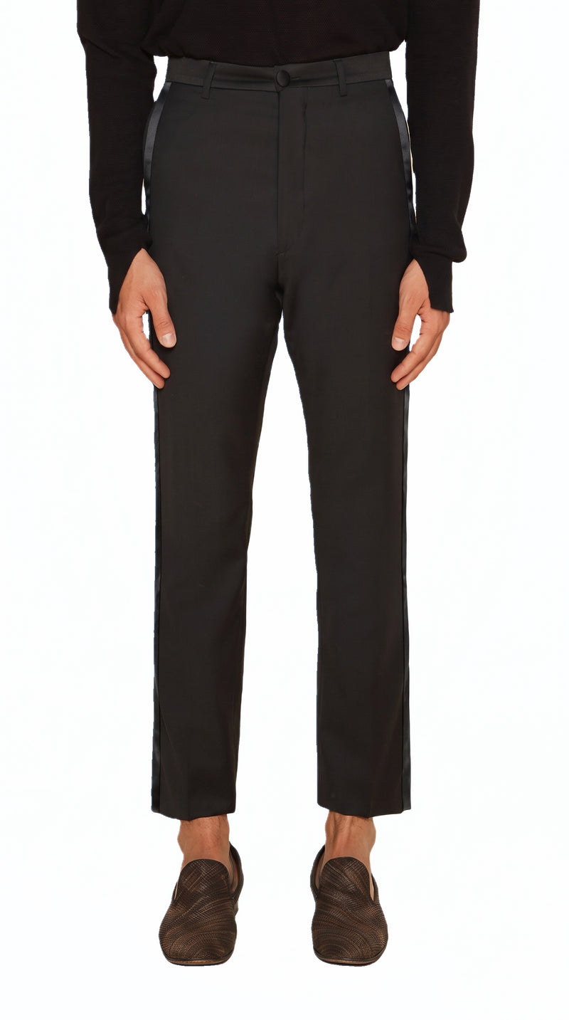 Carabiniero Trousers Men Black, detail – POAN