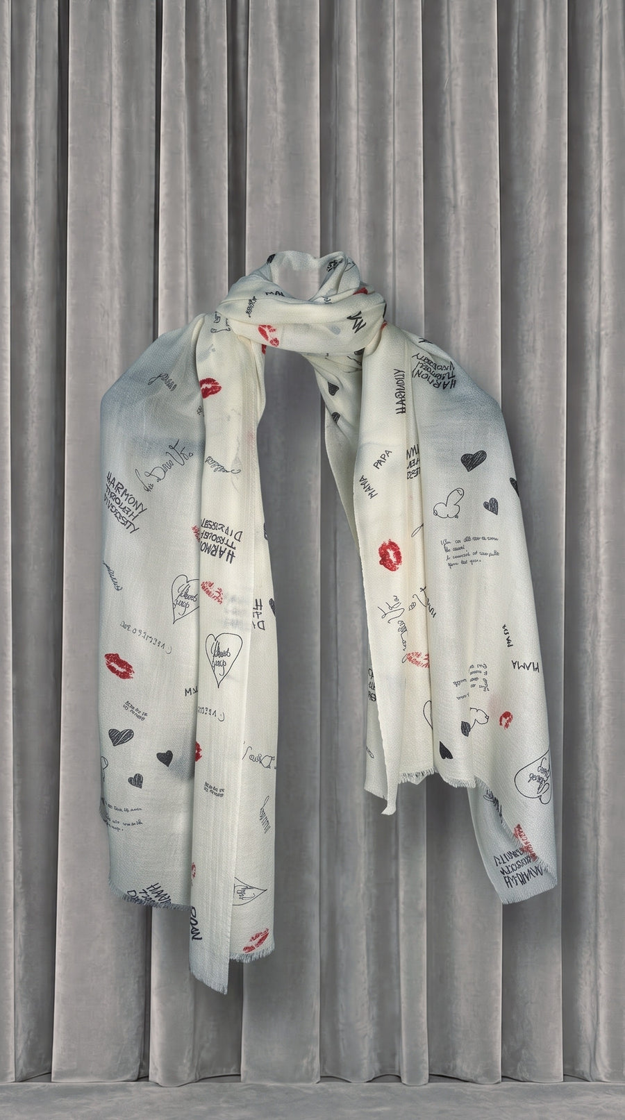 Graffiti Cashmere Scarf – product