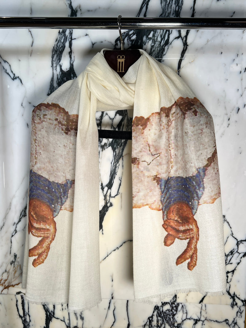 Hand Of God Cashmere Scarf