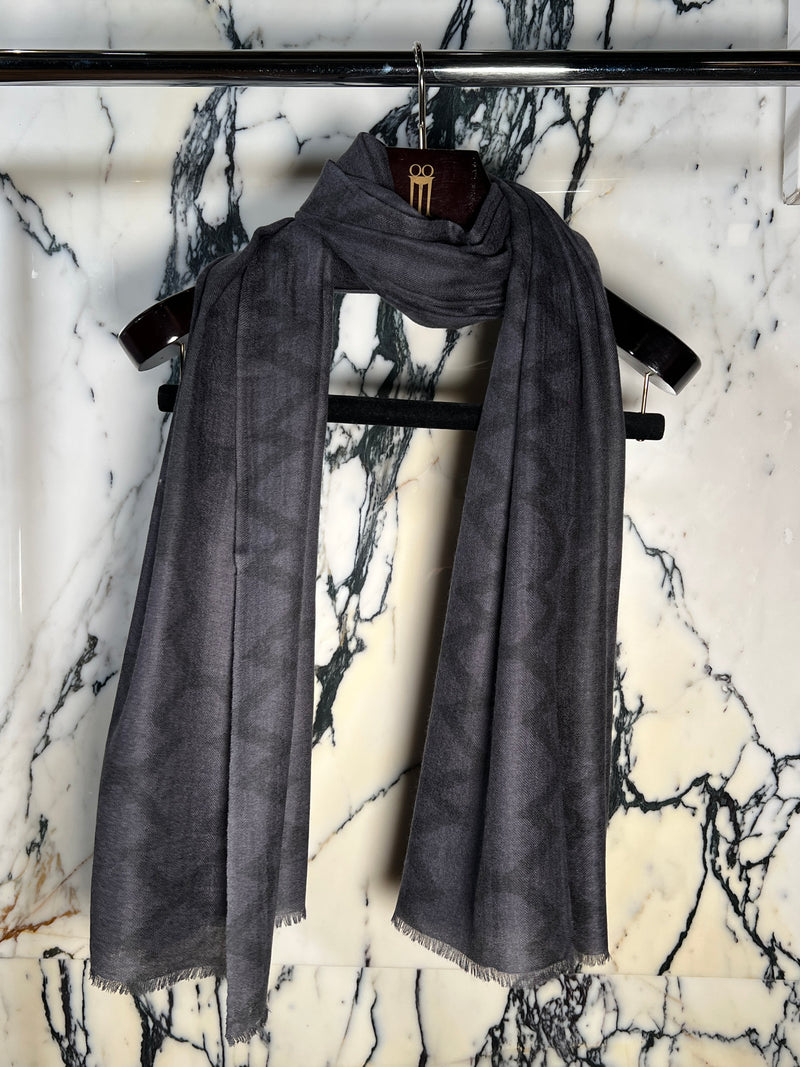 Zig Zag Cashmere Scarf