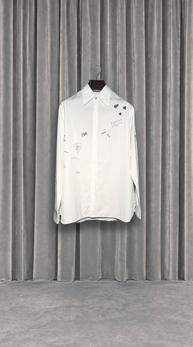 Ikarus Graffiti Shirt White – product