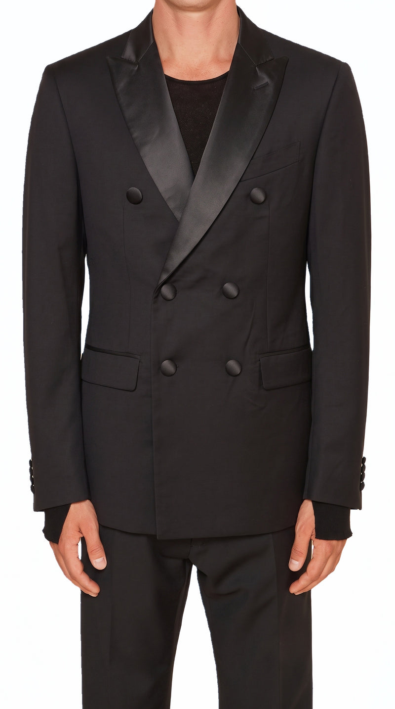 Michael Evening Jacket Black Men, detail – POAN