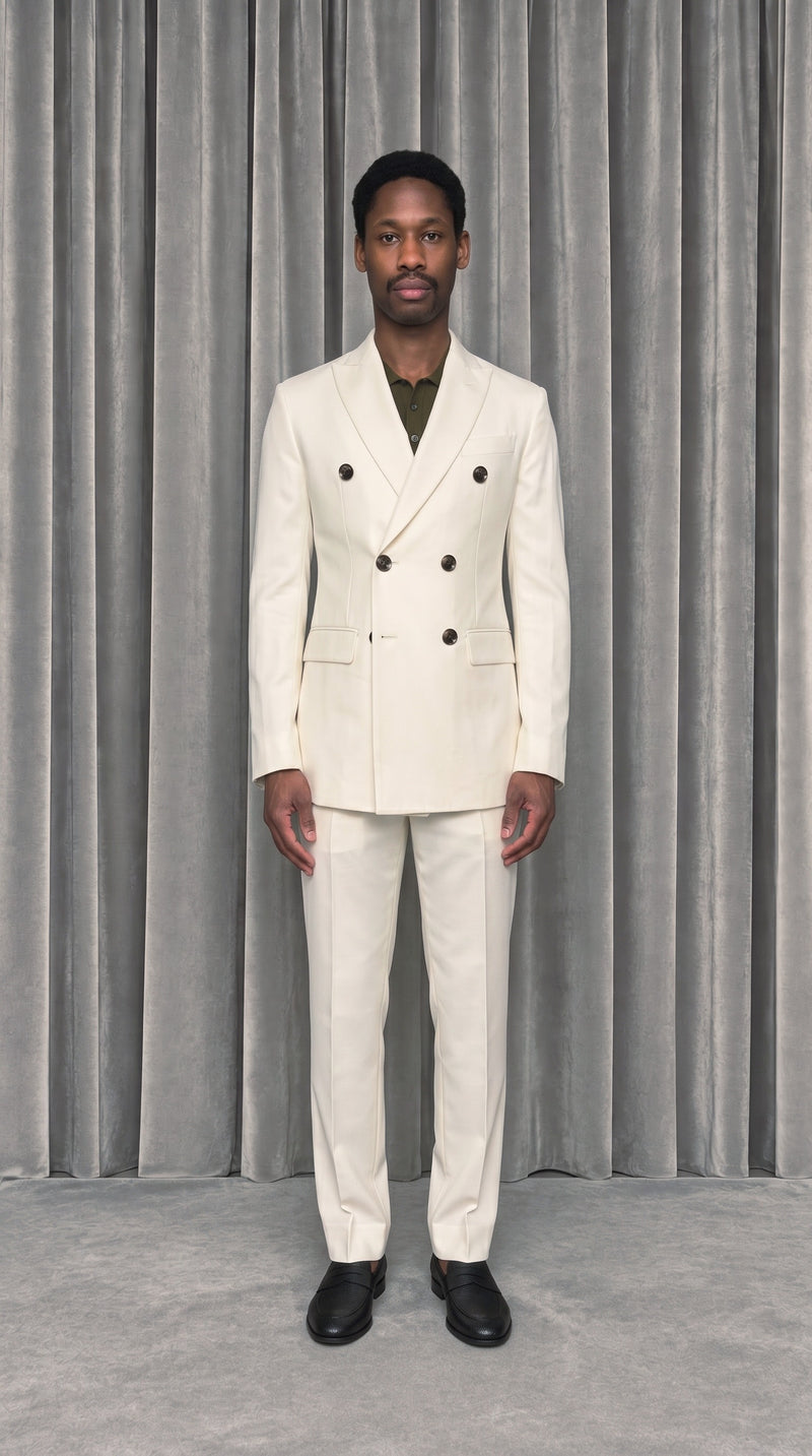 Michael Jacket Ivory – model front