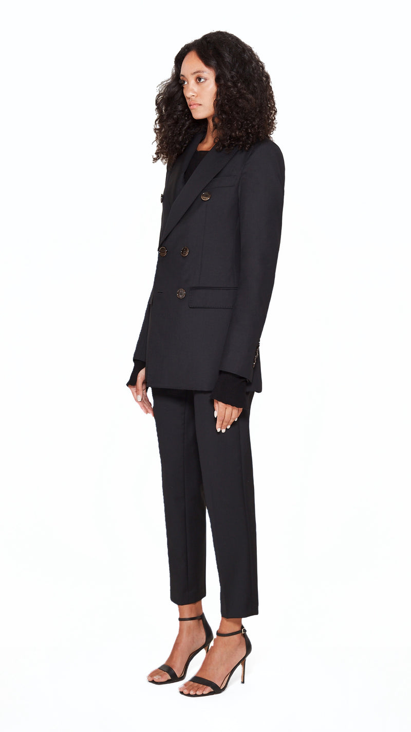 Michael Jacket Women Black, side view – POAN