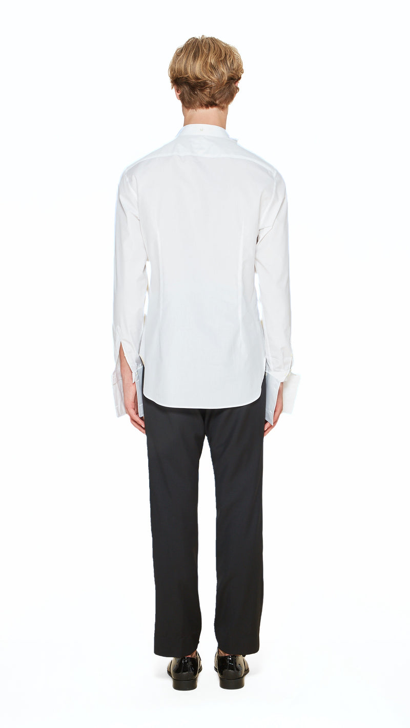 Palladio Shirt Men White, back view – POAN