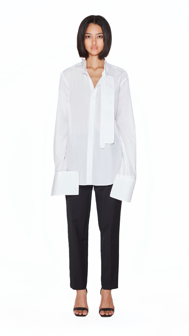 Palladio Shirt Women White, front view – POAN