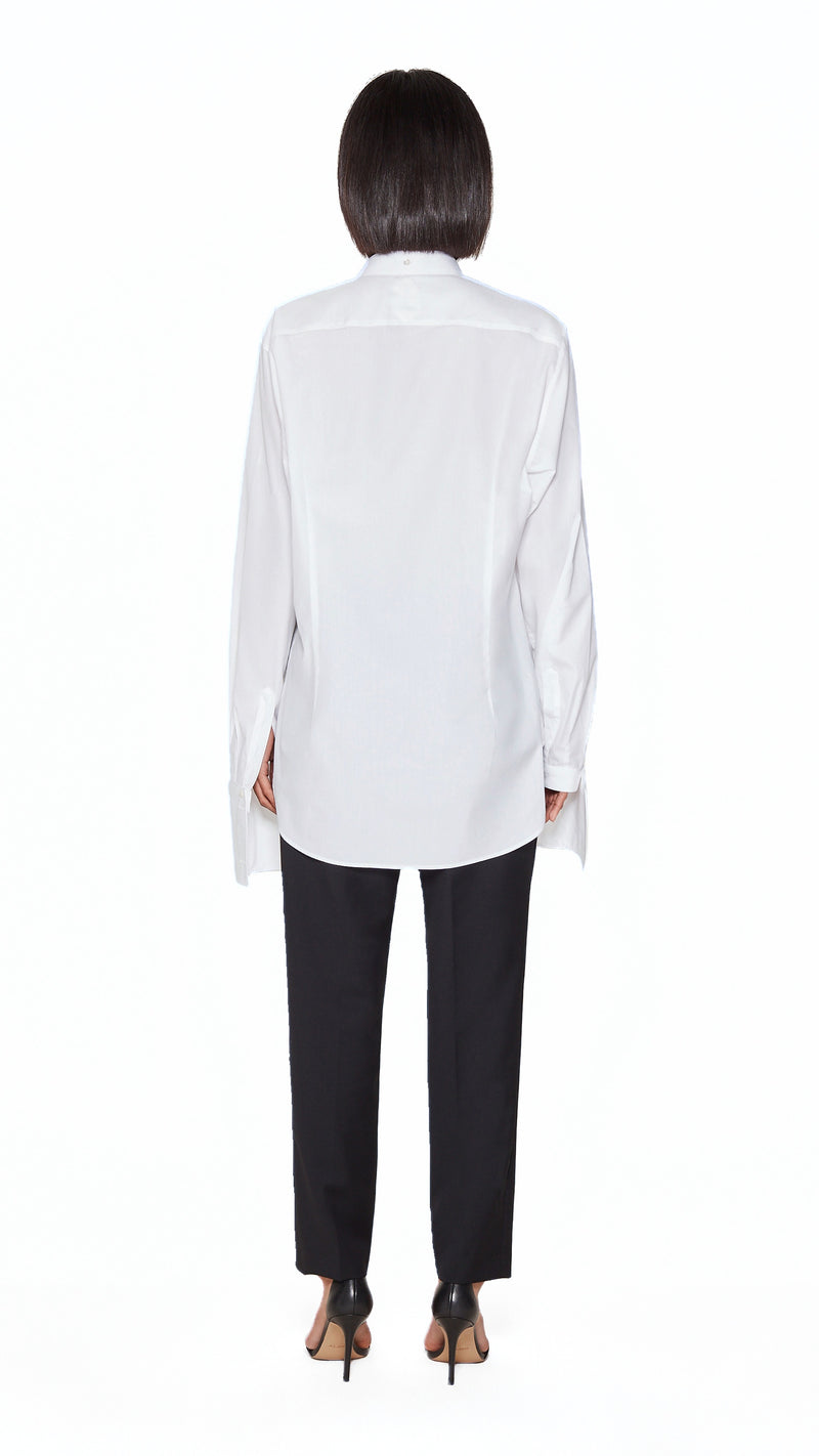 Palladio Shirt Women White, back view – POAN