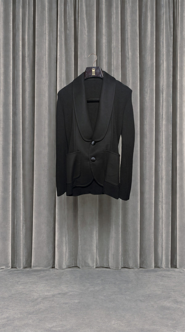 Smoker Double Jacket Men Black