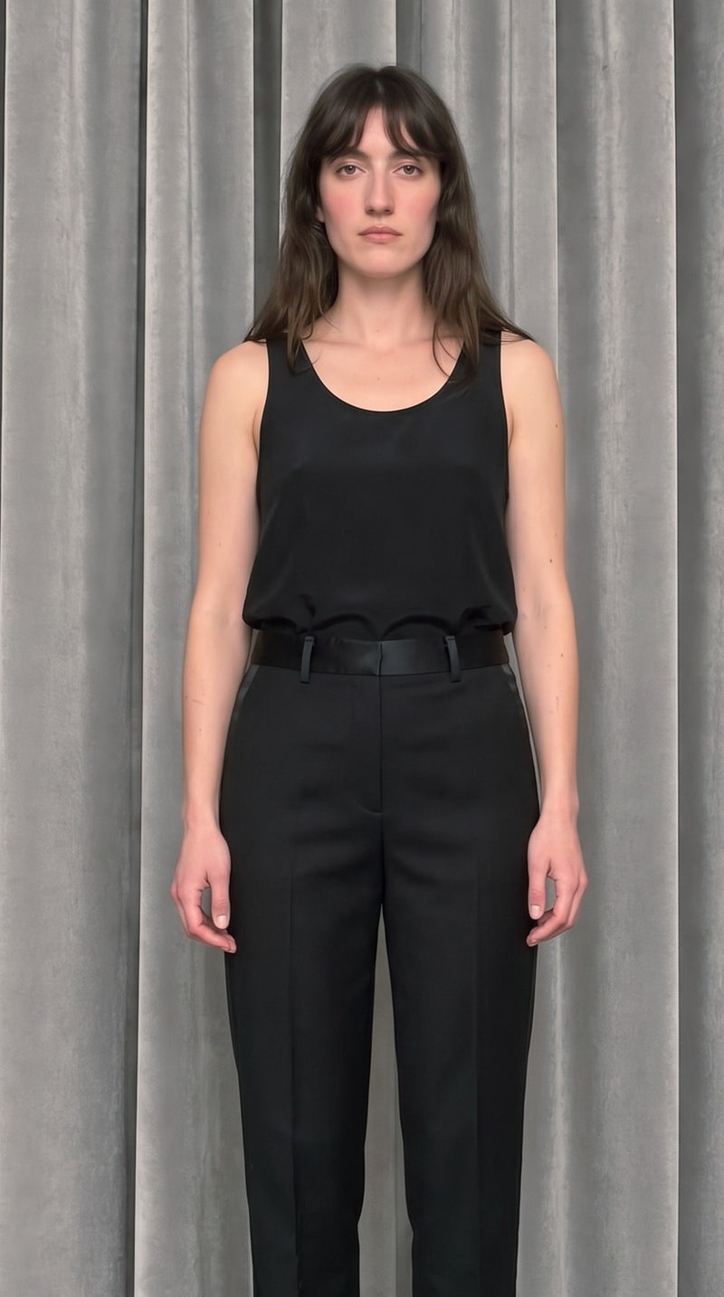 Smoker Trousers Black – detail