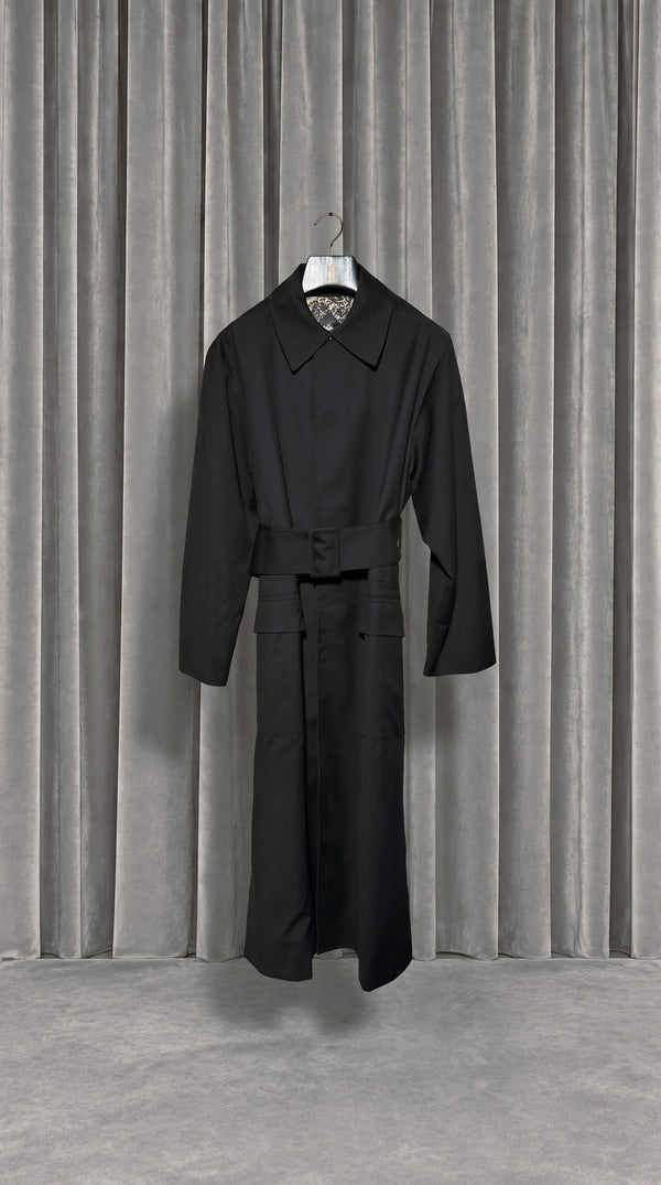 Victor Overcoat Women Black