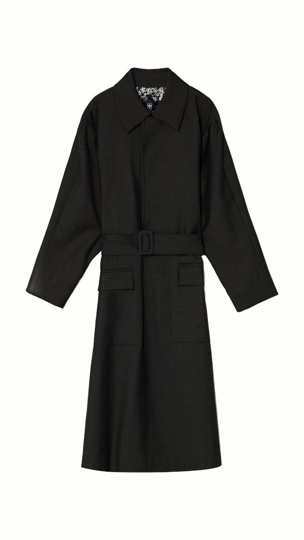 Victor Overcoat Men Black