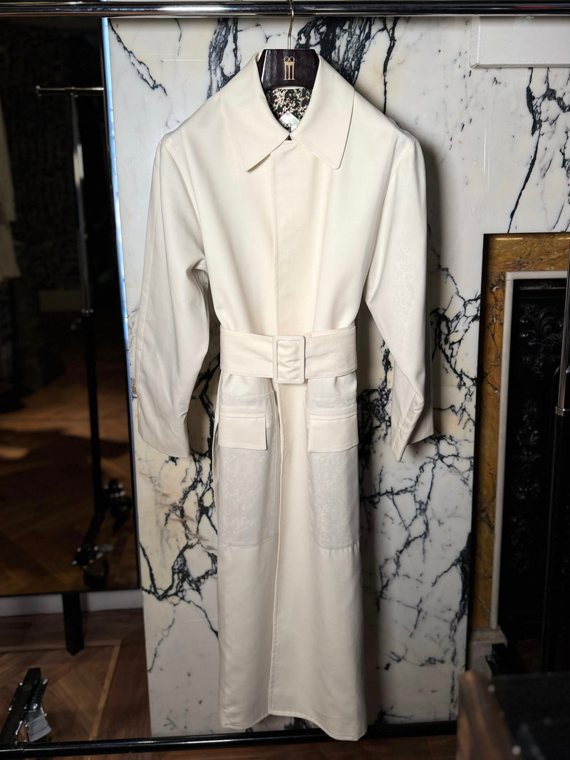 Victor Overcoat Women Ivory