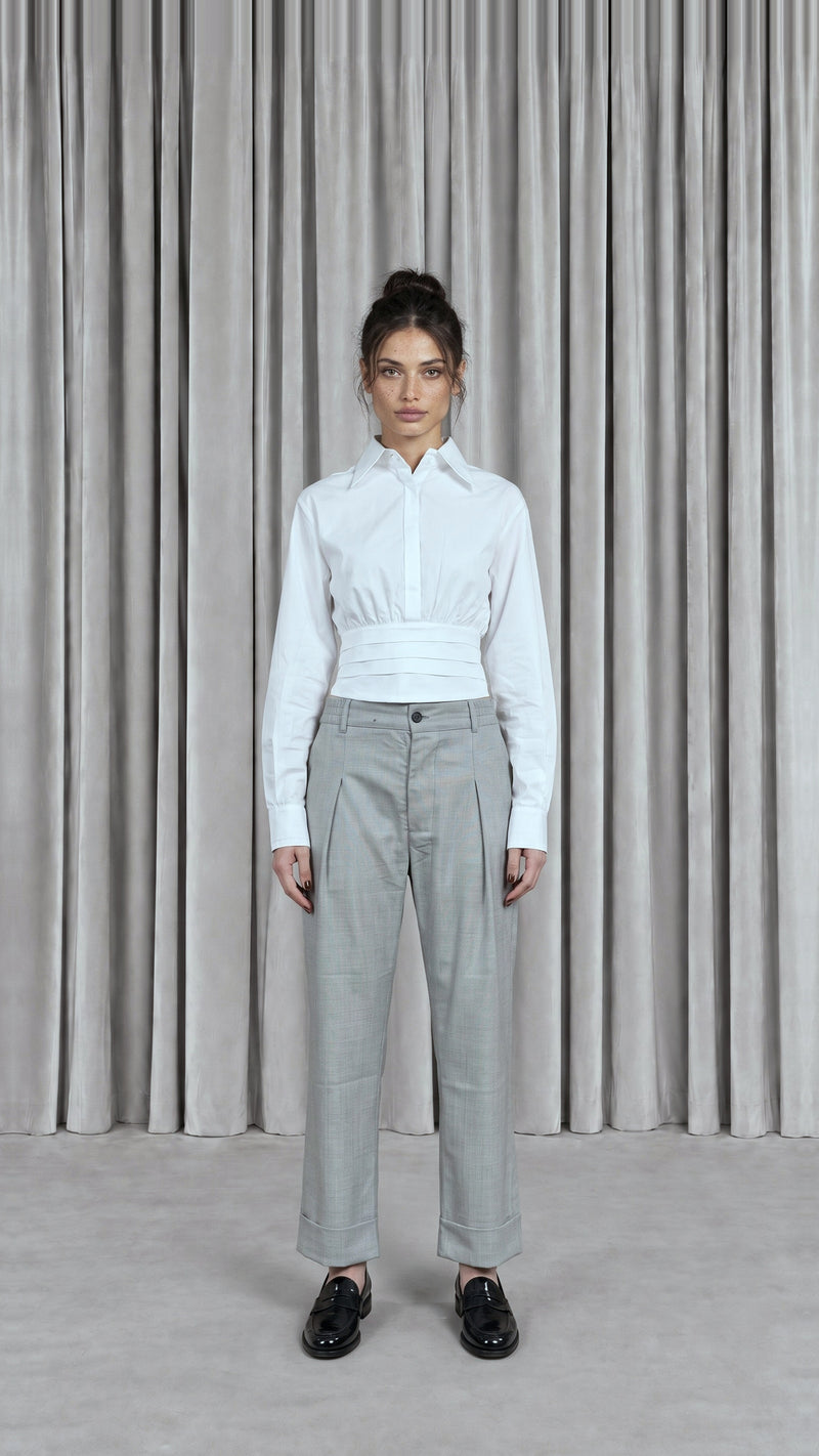 Bundula Blouse Women Popeline - front view
