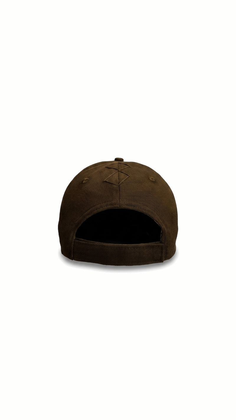 Hero Baseball Cap Brown – back