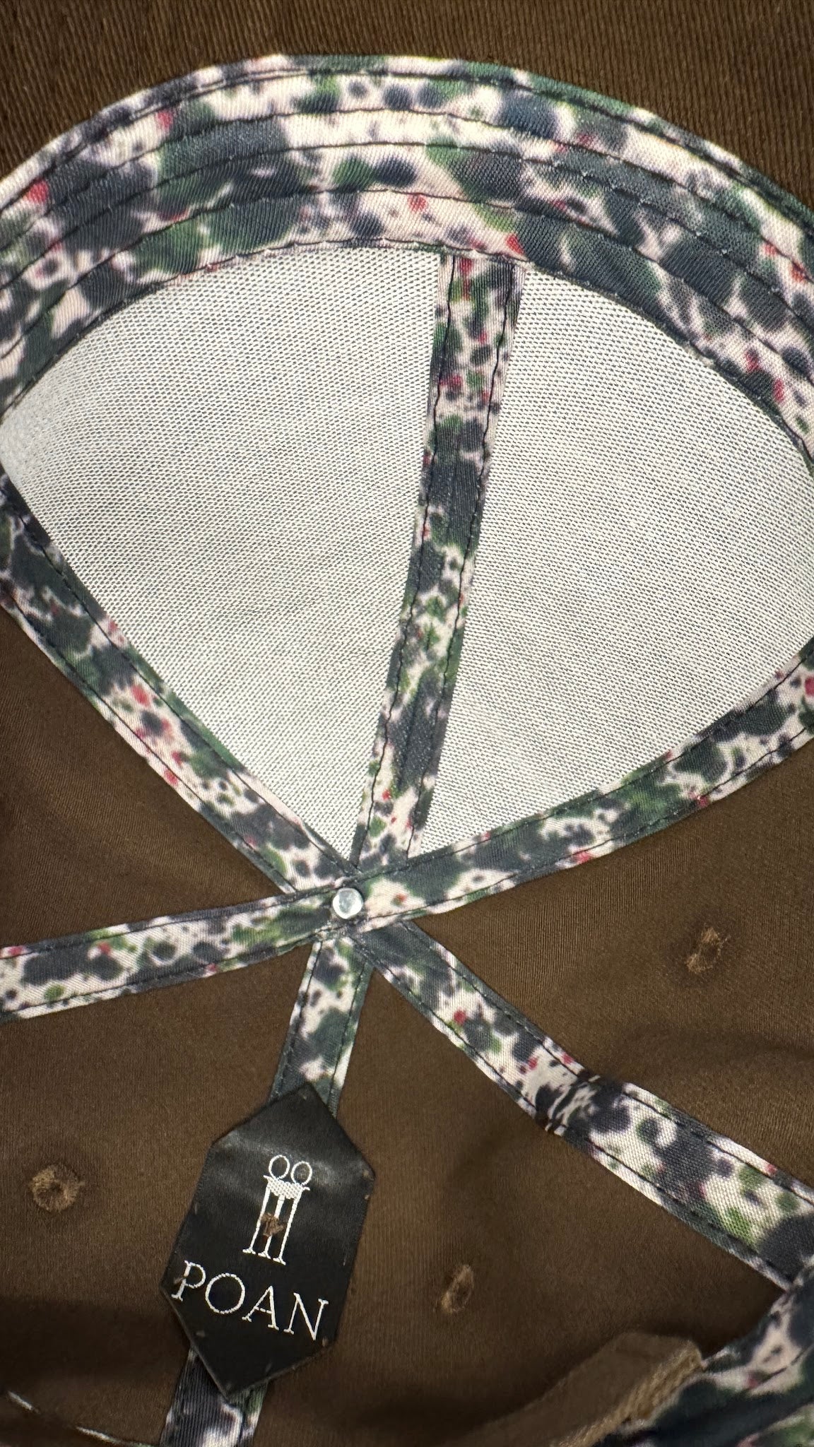 Hero Baseball Cap Brown – inside