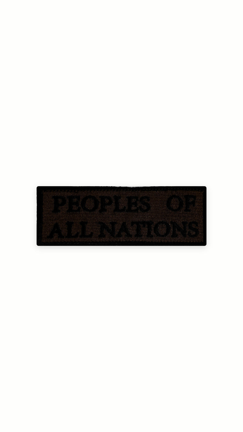 Hero Baseball Cap Brown – PEOPLES OF ALL NATIONS patch