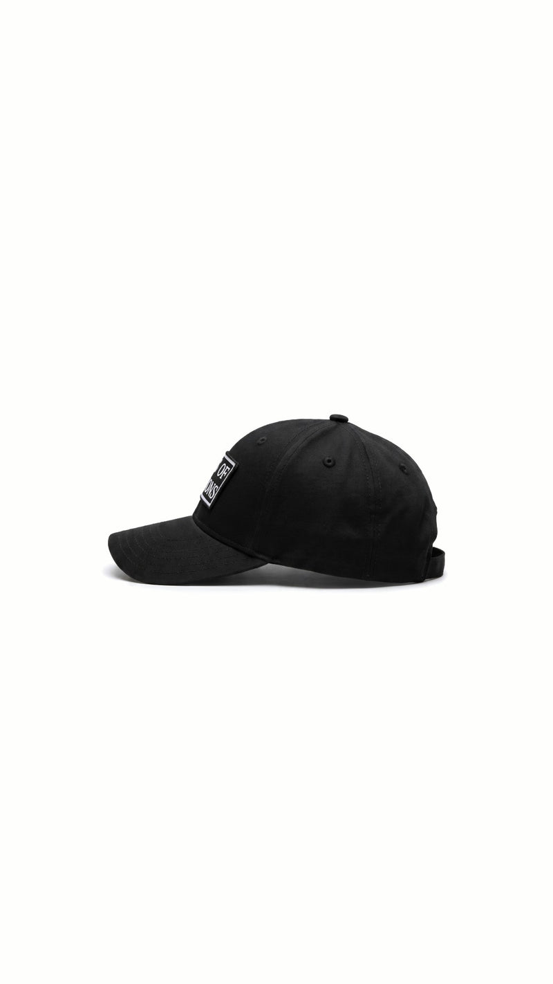 Hero Nylon Cap Black – side