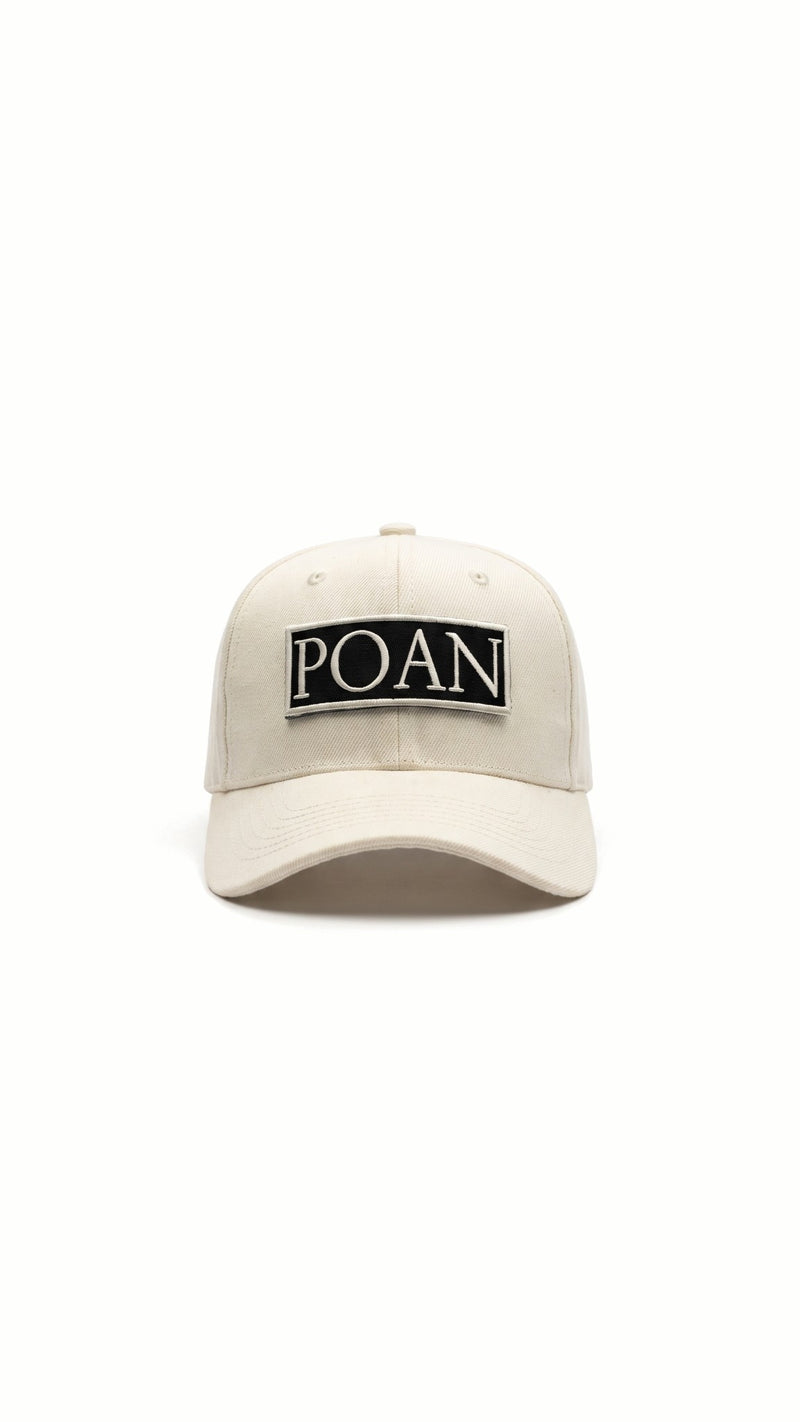 Hero POAN Baseball Cap Ivory – front