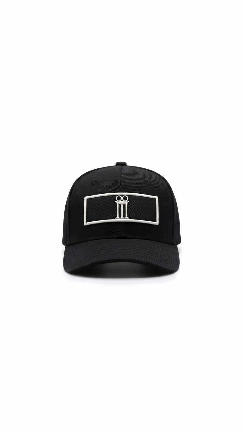 Hero Tripod Baseball Cap Noir – front