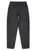 Fender Drop Crotch Denim Trousers Black