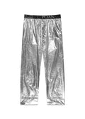 Fender Drop Crotch Trousers Silver