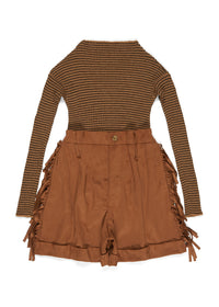 Maude Alcantara Shorts & Jumper Women Brown
