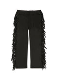 Gun Fringes Trousers Black