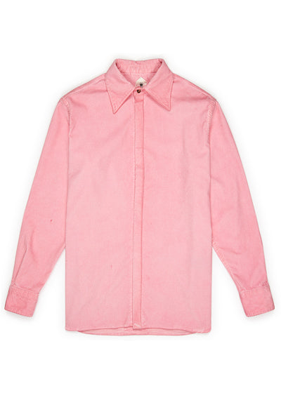 Ikarus Corduroy Shirt Pink