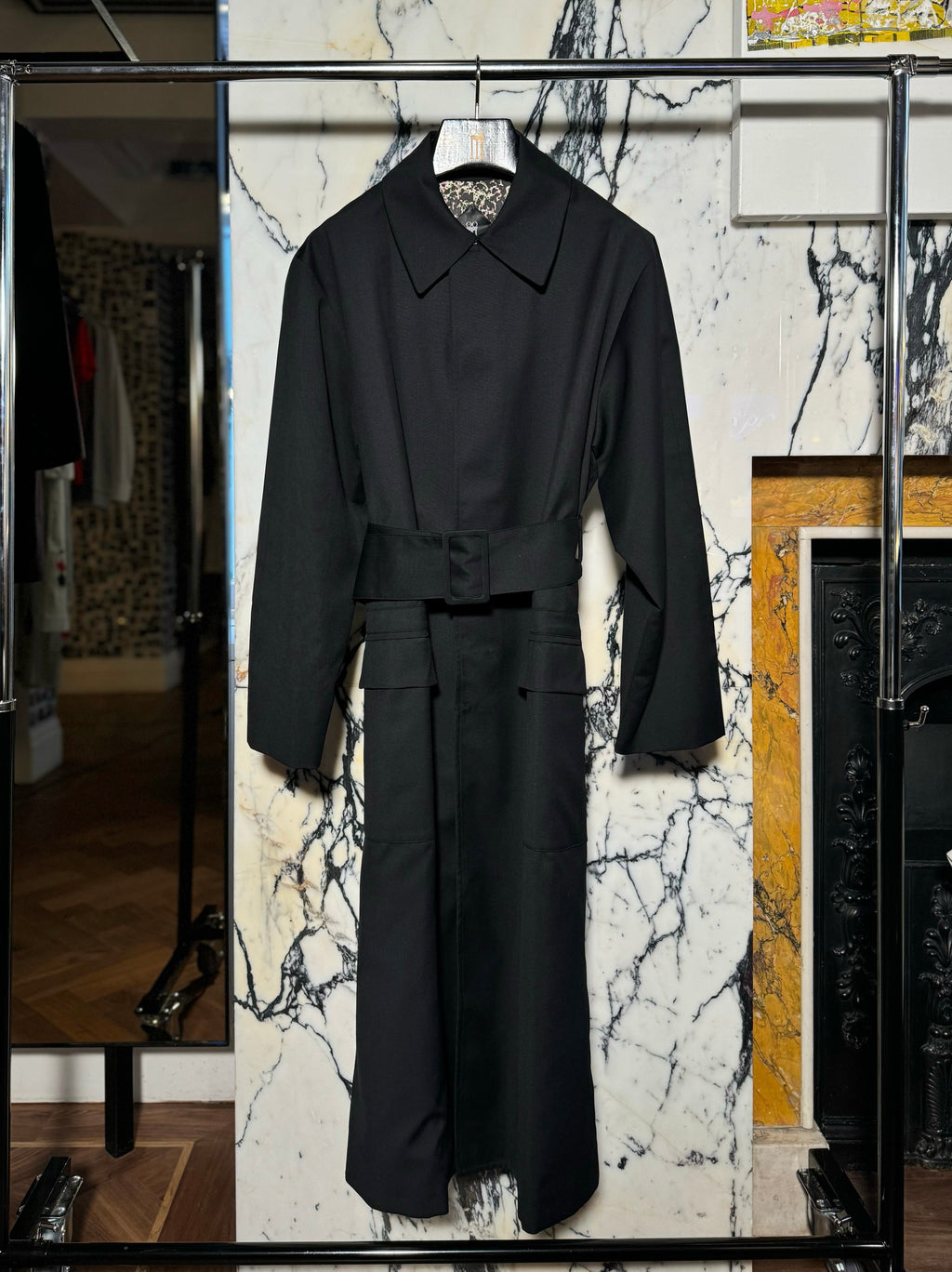 Victor Overcoat Men Black