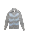 Brian Striped Polo Shirt Lightblue