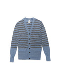 Roberto Striped Cardigan Lightblue