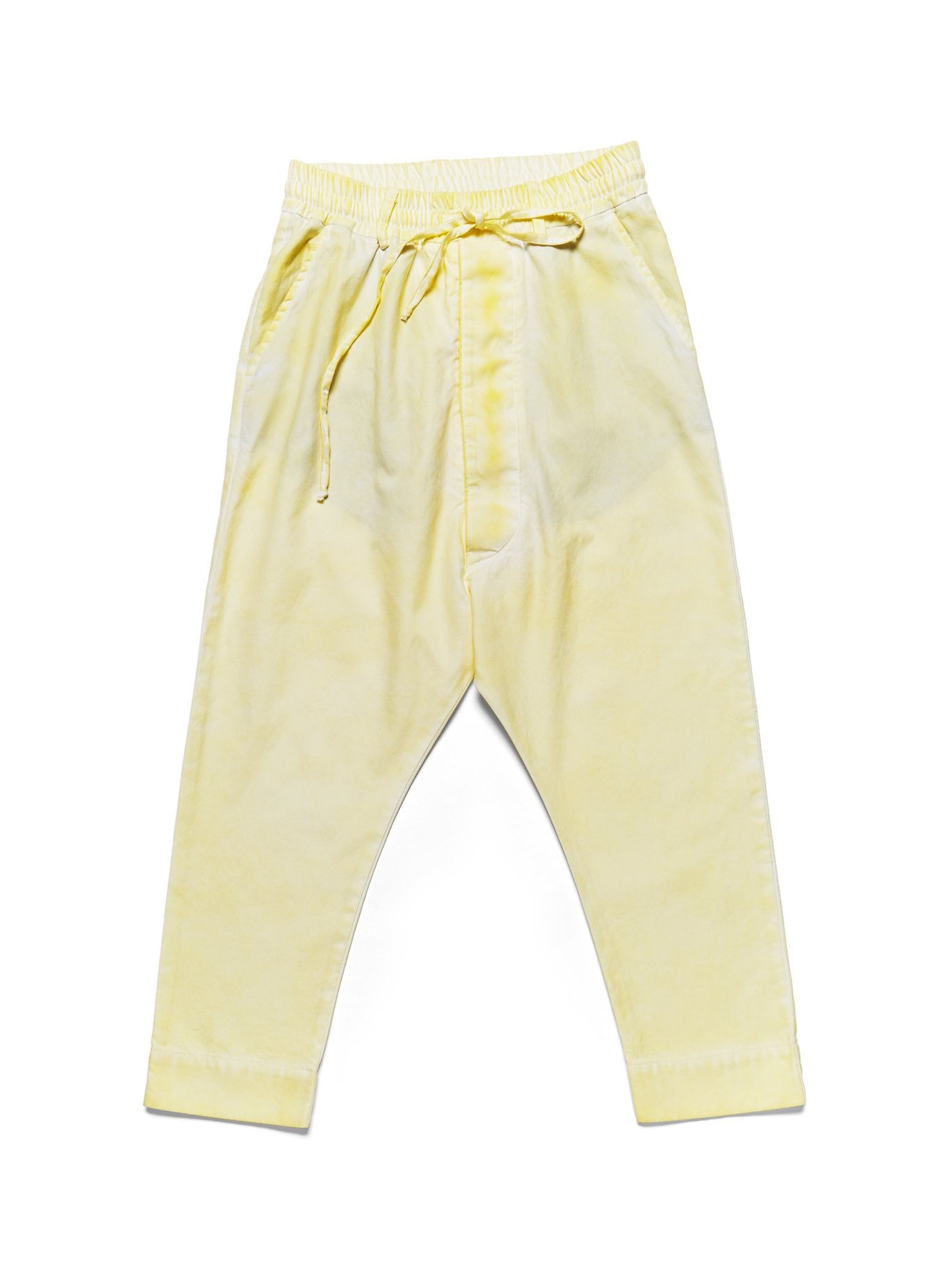 Fender Drop Crotch Trousers Yellow