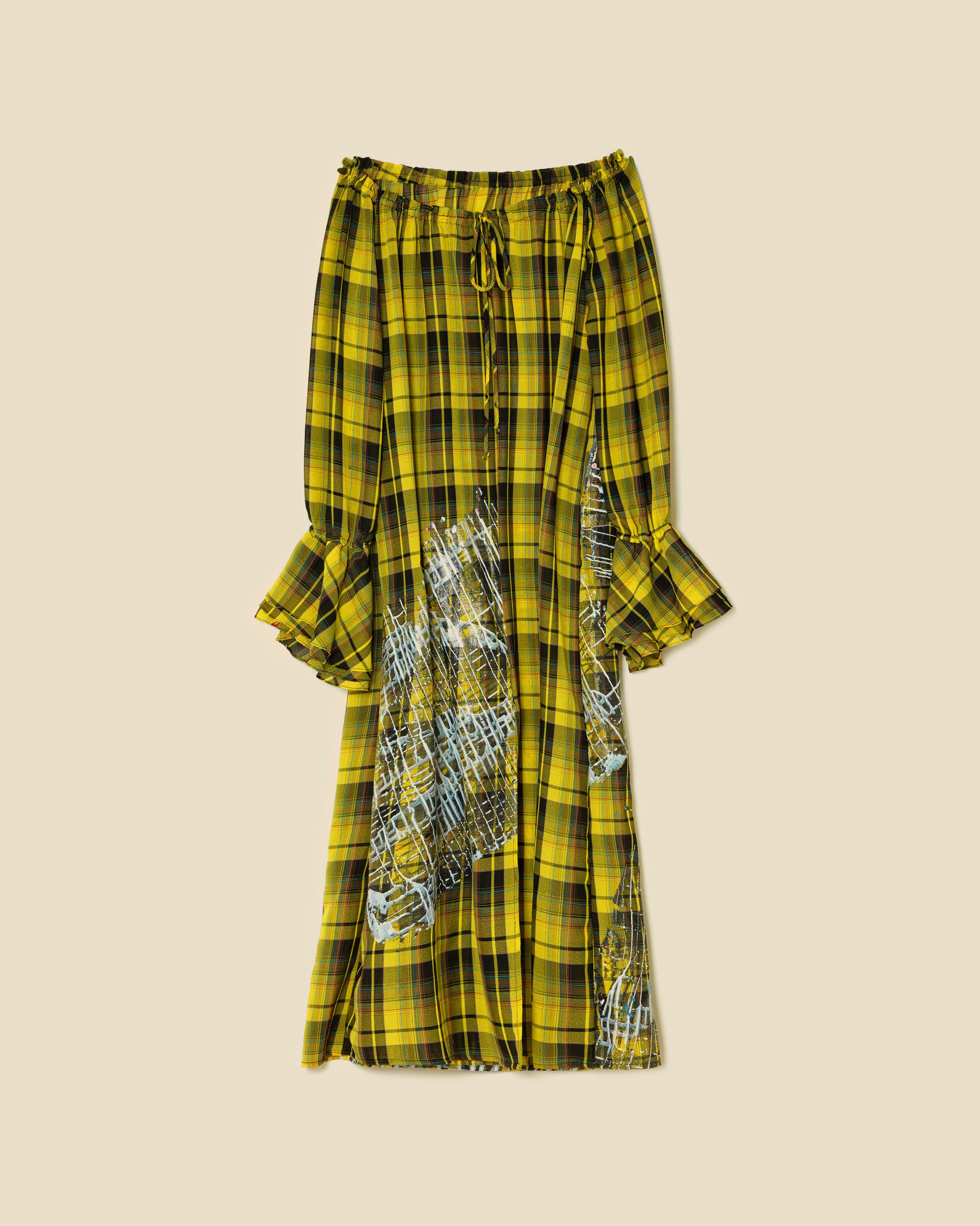 Klimt Eisenberger Long Dress Yellow
