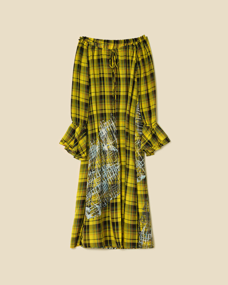 Klimt Eisenberger Long Dress Yellow
