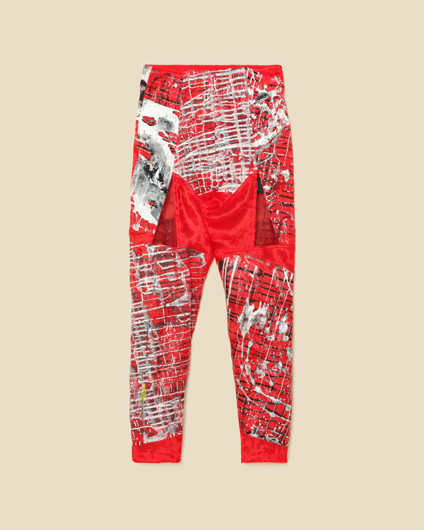 Ghada Eisenberger Leggings Red