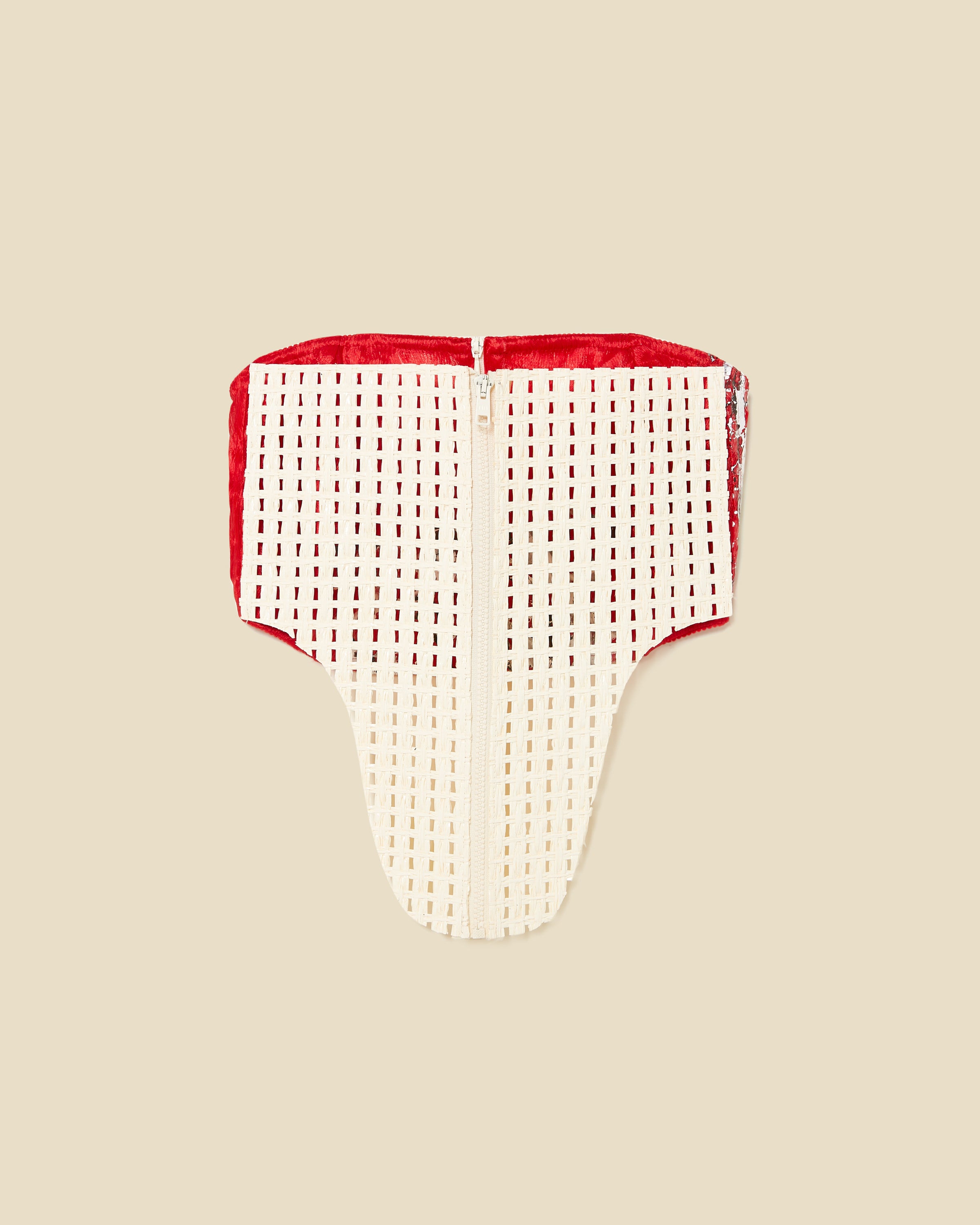 Ghada Eisenberger Corset Red