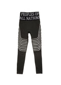 Ghada Sports Leggings Black
