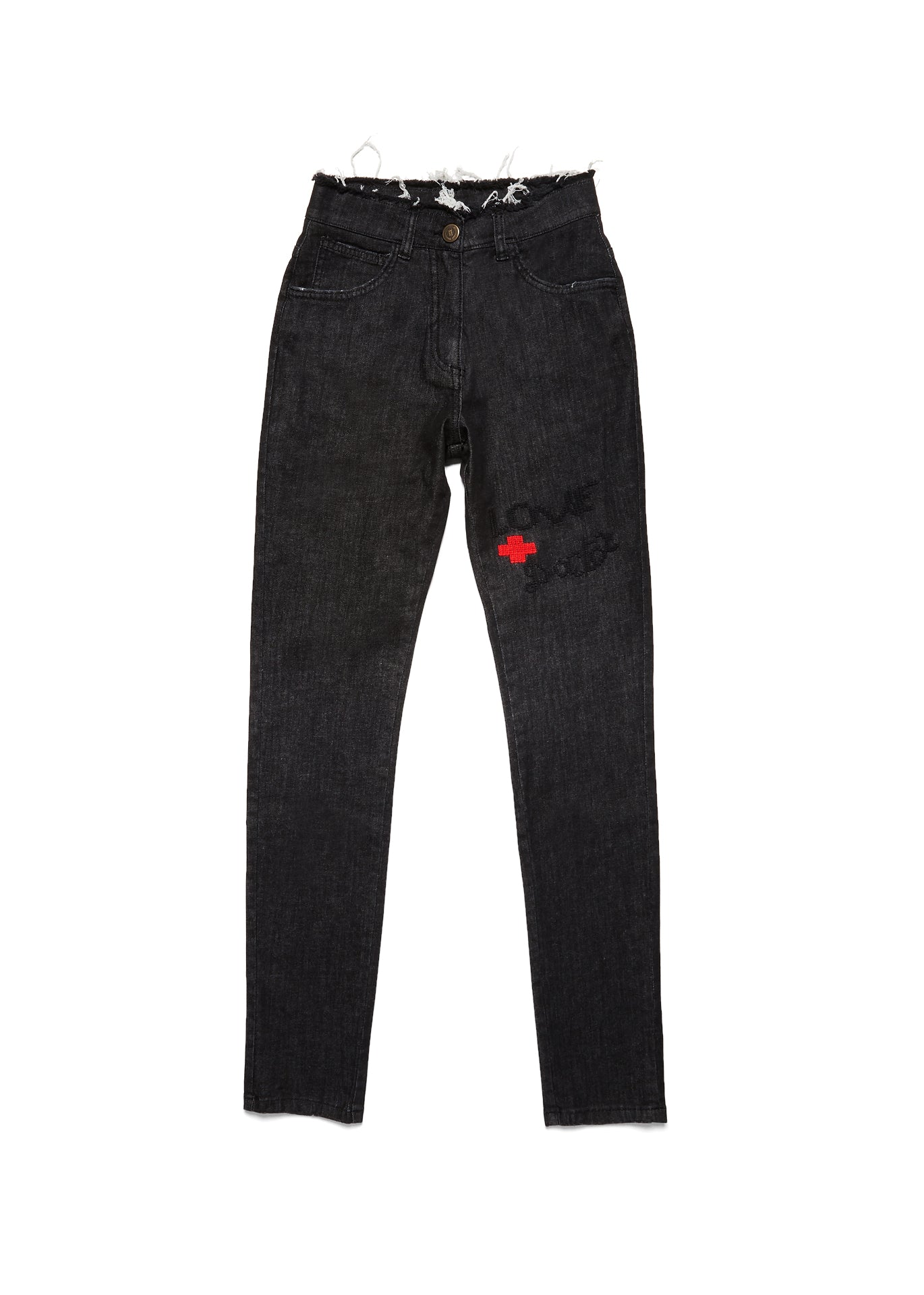 Paulina Love Doctor Skinny Jeans Women Black