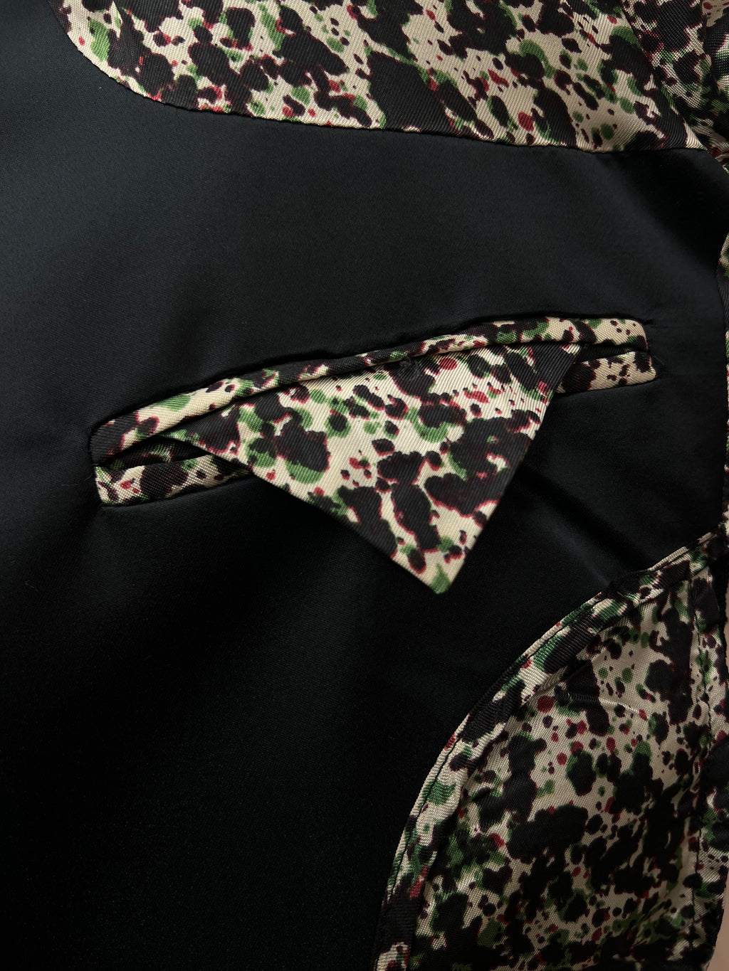 Smoker Jacket Men Black