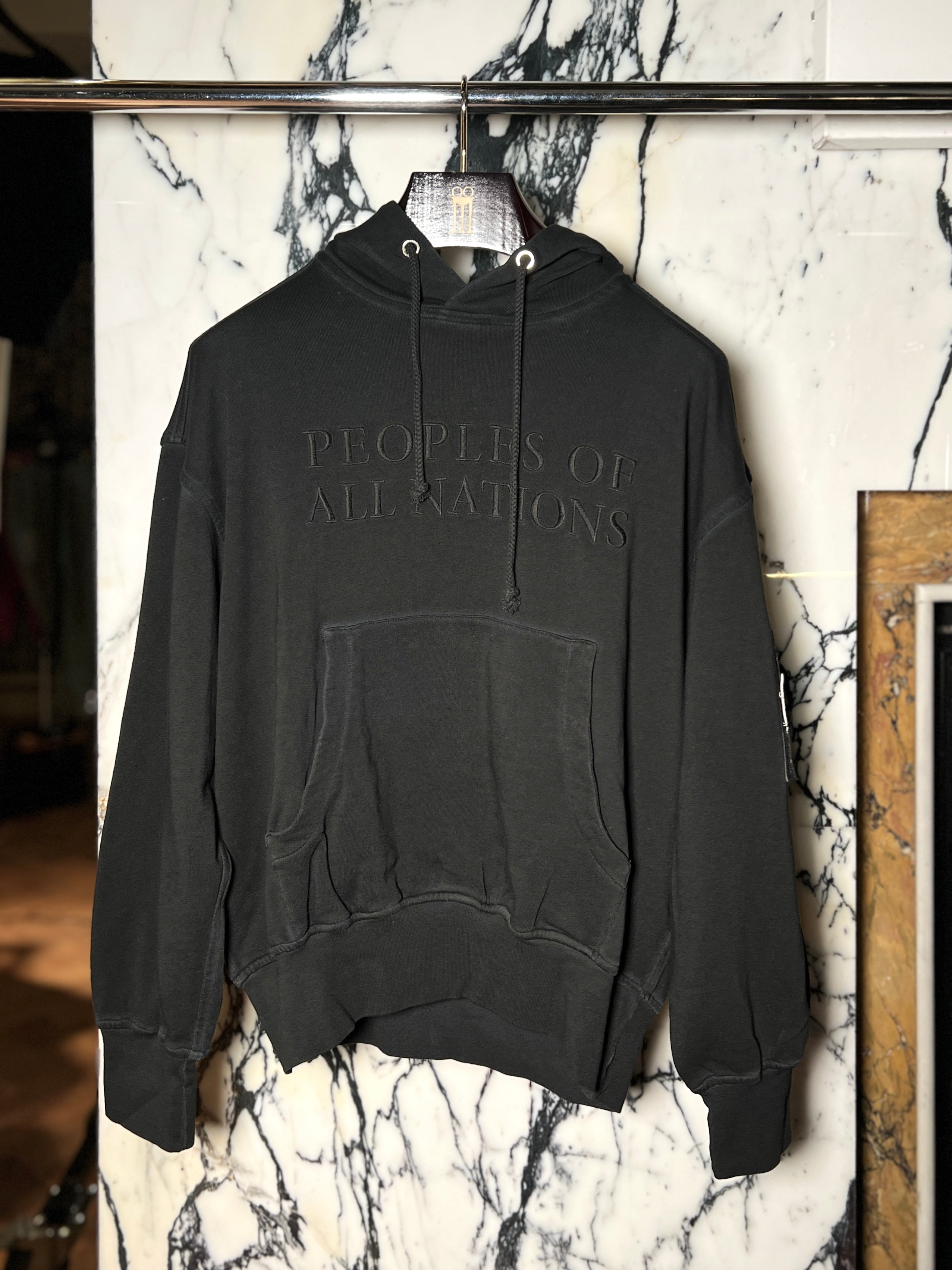 Hero Hoodie Men Black