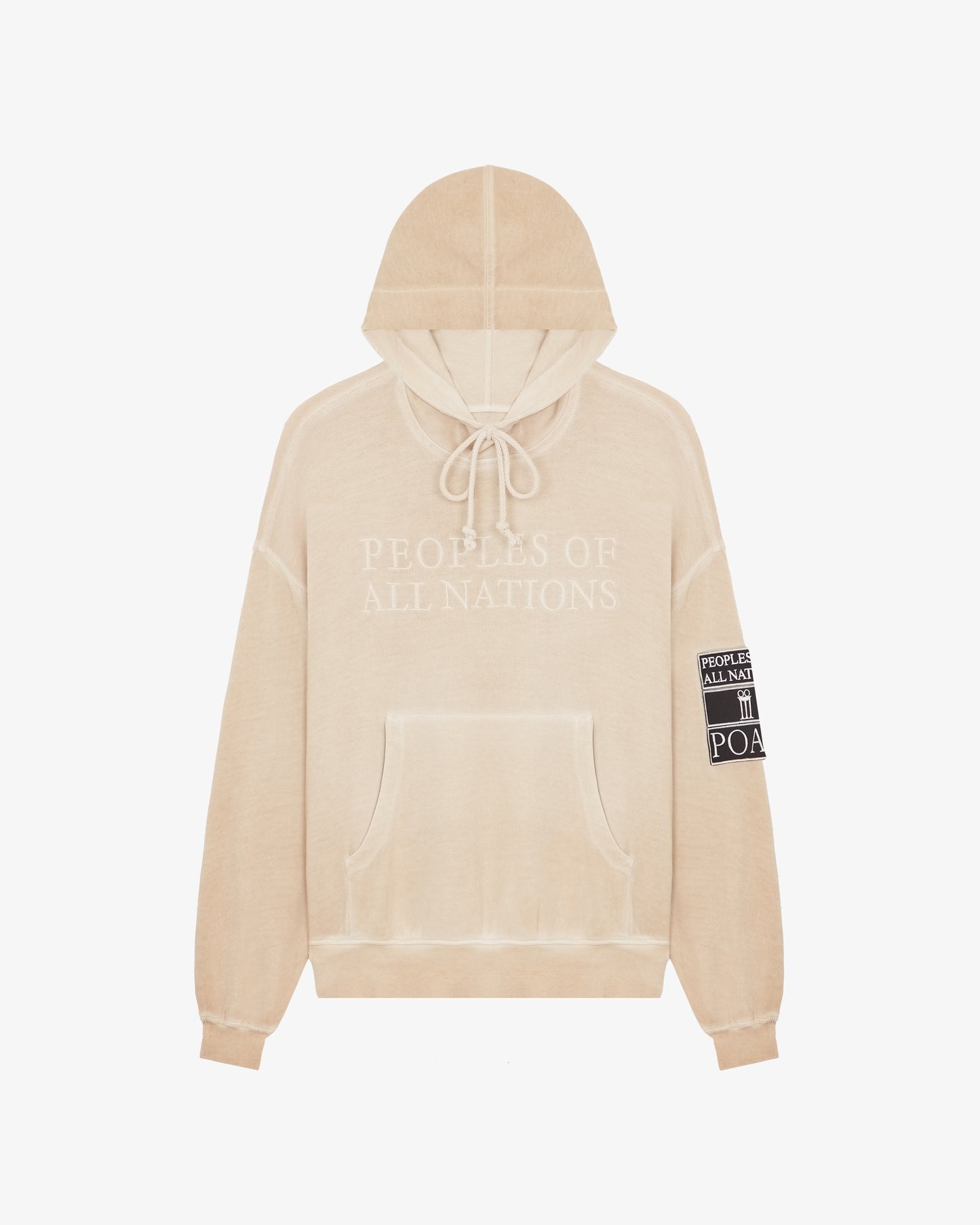 MA-1 Hoodie Beige