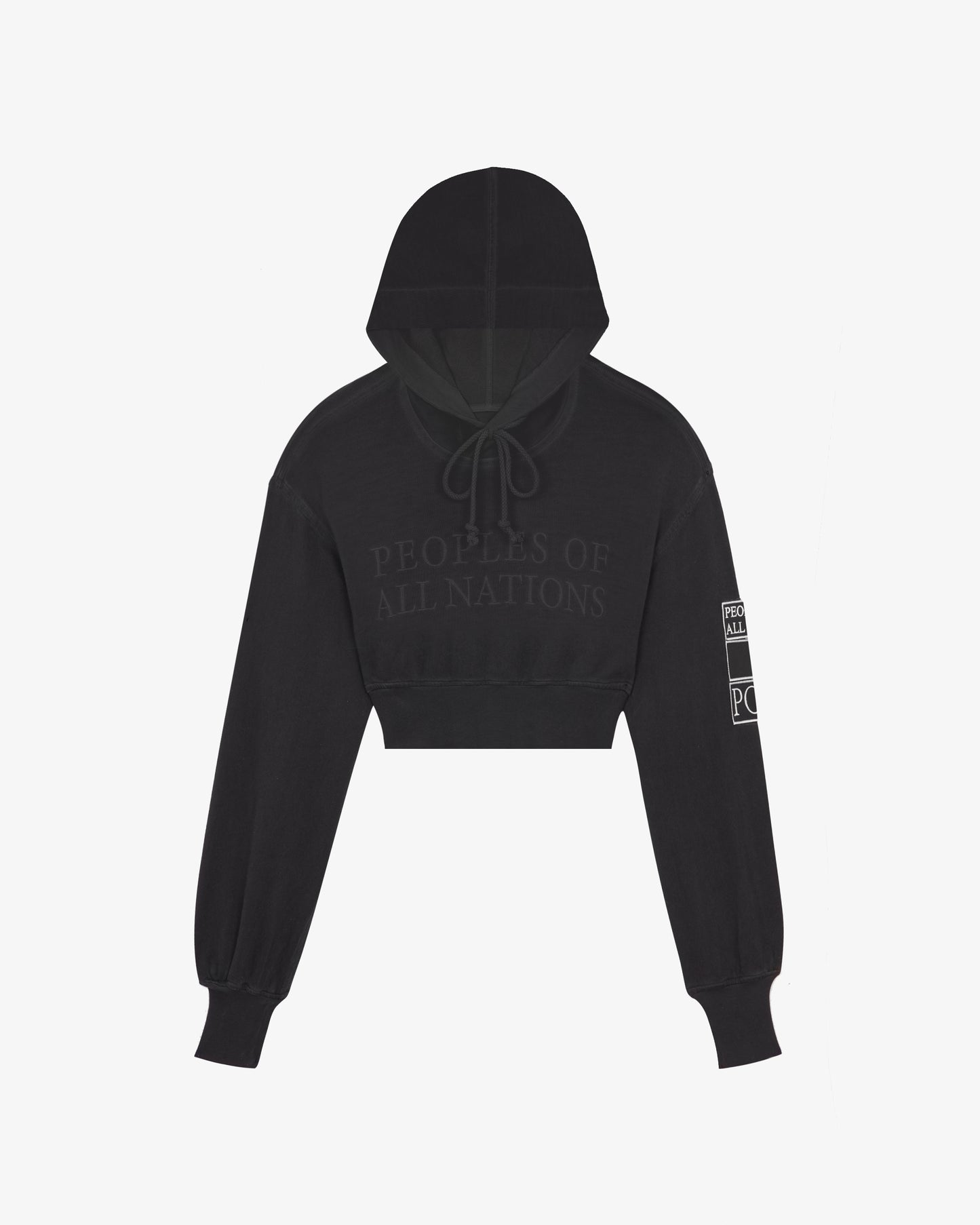 MA-1 Cropped Hoodie