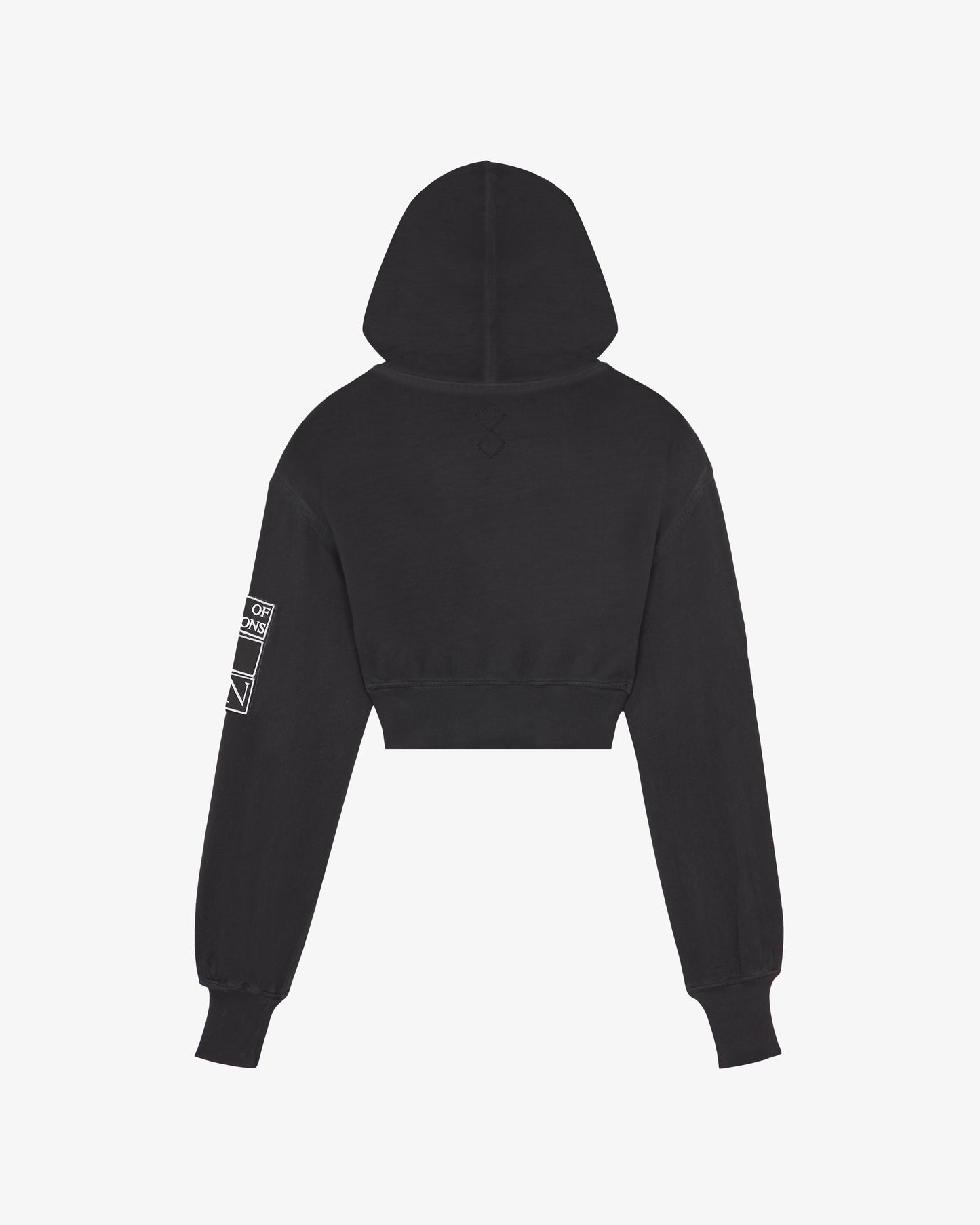 MA-1 Cropped Hoodie