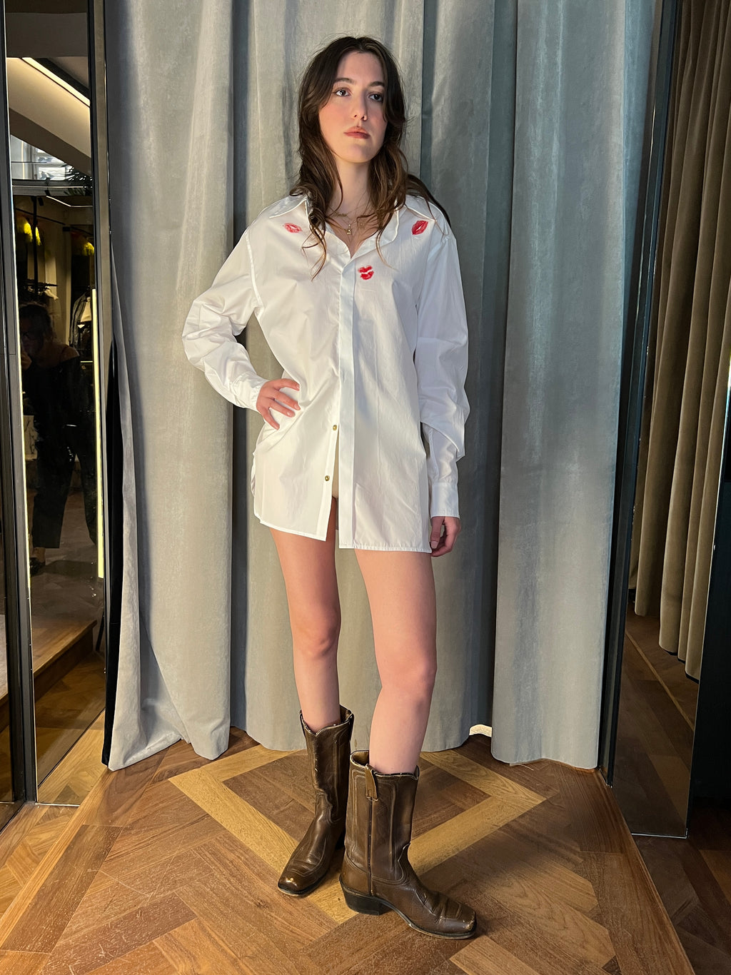 Ikarus Kiss Shirt Ivory Women