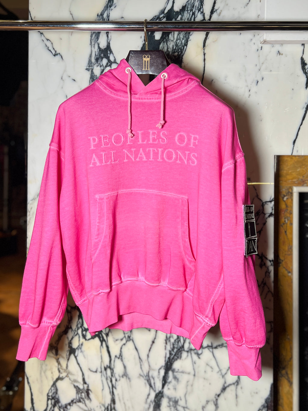 Hero Hoodie Men Fuchsia