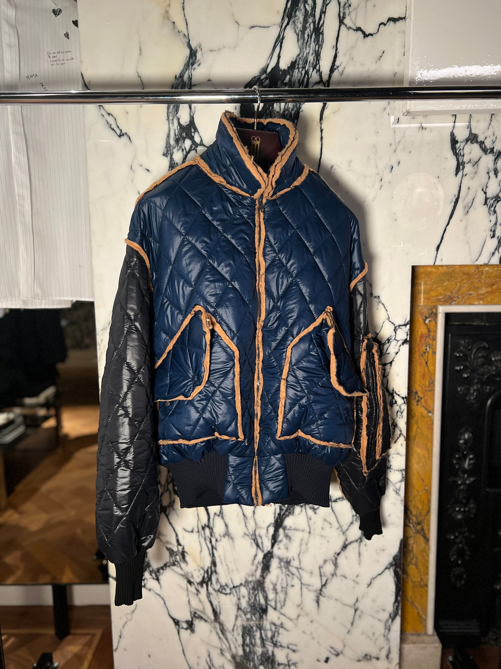Iceman Puffa Bomber Jacket Men
